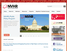 Tablet Screenshot of nvhr.org